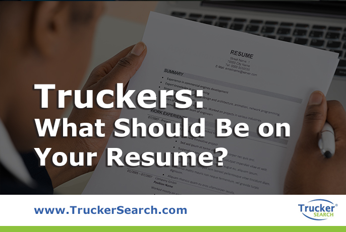trucker-resume